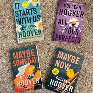 Colleen hoover books set of 4